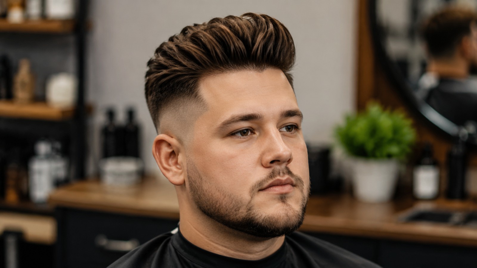 Melhores Cortes Quiff para Rostos Redondos: Guia de Barbeiro