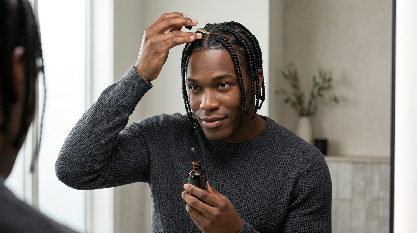 Tägliche Pflegeroutine für Box Braids bei Männern: Der ultimative Experten-Guide