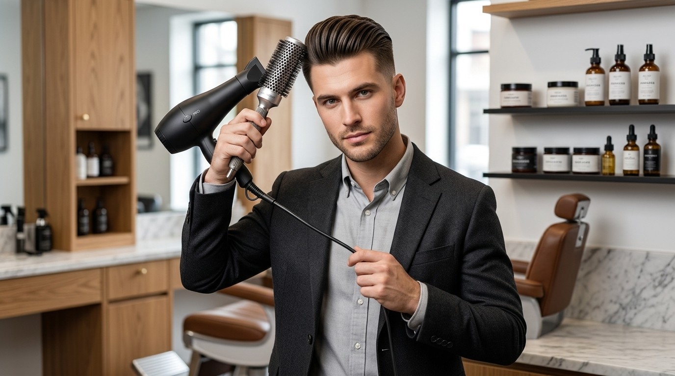 Der Föhn-Guide: So gelingt der perfekte Slick Back für Männer