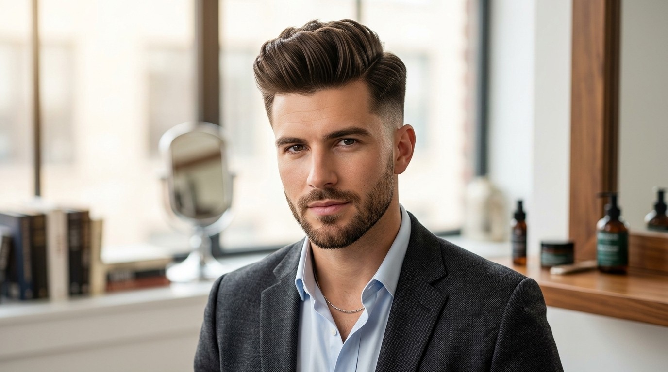 Os Melhores Estilos de Pompadour para Homens com Cabelo Grosso: O Guia Definitivo