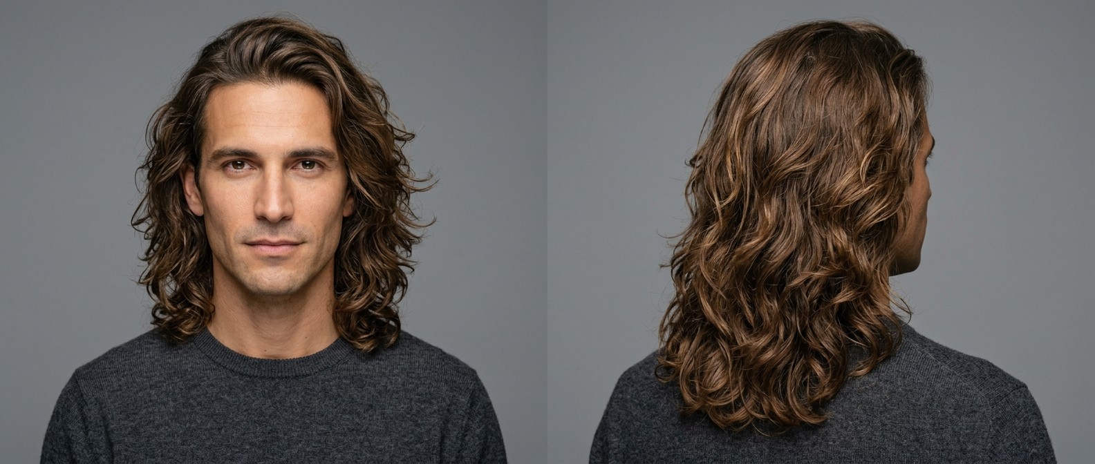 Cheveux longs dégradés